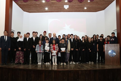 12 Mart İstiklal Marşı'nın Kabulü ve Mehmet Akif Ersoy'u Anma Programı Düzenlendi.